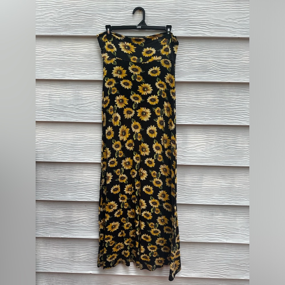 Sunflower Maxi Skirt